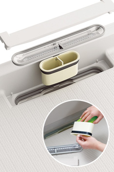 お手入れカンタン排水口