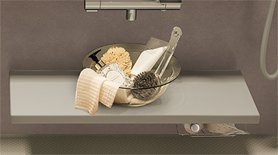 お手入れカンタンカウンター