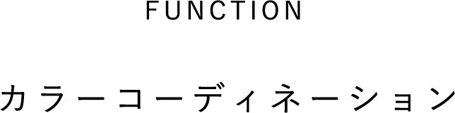 カラーコーディネーション