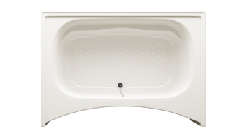 浴槽形状 コンパクトなサイズながら、毎日使う浴槽だから使い勝手や安全性にこだわっています。